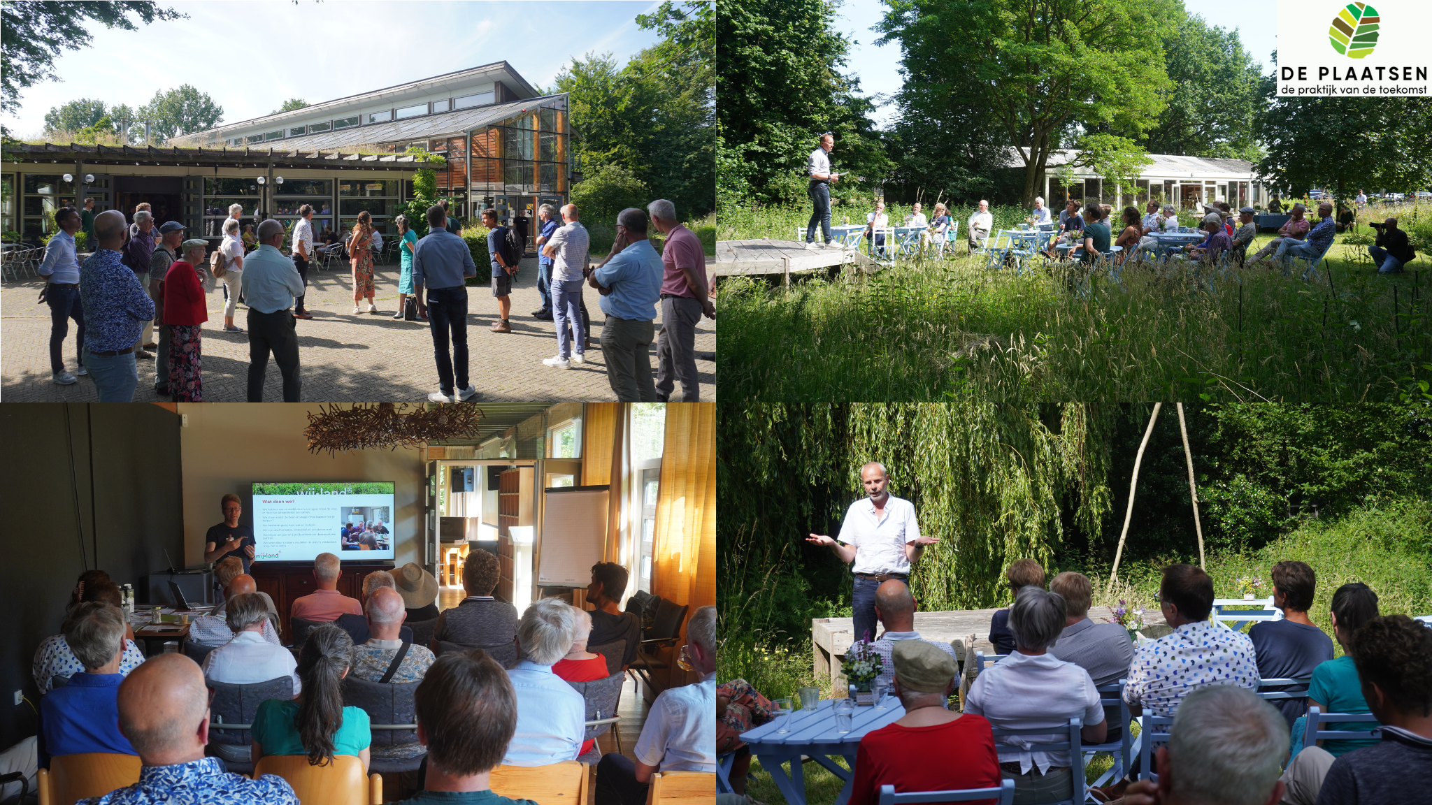 Plaats de Kleine Aarde toont zich al een beetje aan de wereld
